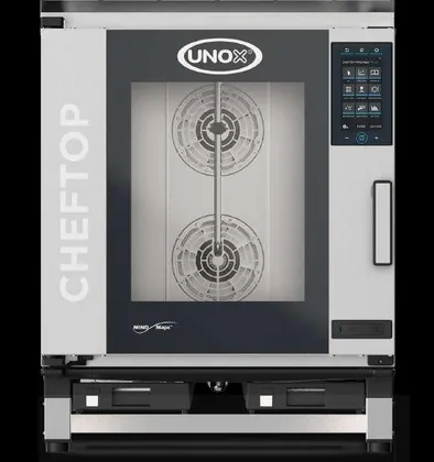 Cheftop Mind Maps™countertop Plus a Gas 7 Bandejas UNOX
