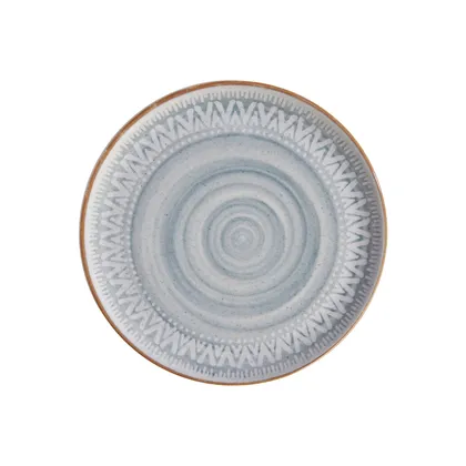 Plato postre 22cm Congo azul
