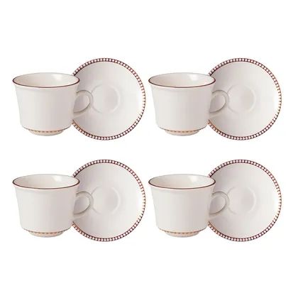 Set de Café / Té Ariana 4 puestos 8 piezas
