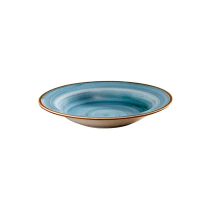 Plato hondo ala 340ml Artisan azul