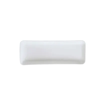 Bandeja ala corta 36.4x13.9cm Actualite blanco