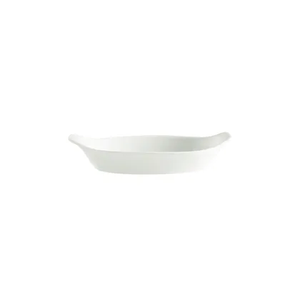 Bandeja gratinar 23.7x12cm Actualite blanco