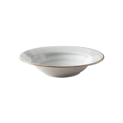 Plato hondo 551ml Artisan gris