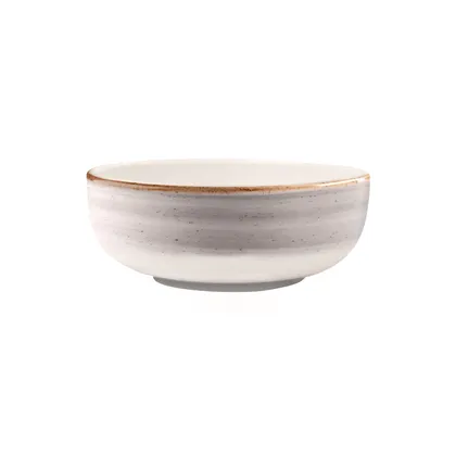 Plato Hondo 622.8ml Caoba Gris