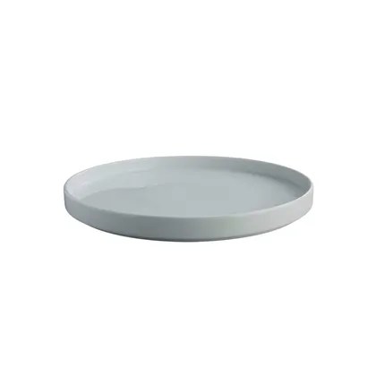 Plato pando 20.3cm Rustic blanco