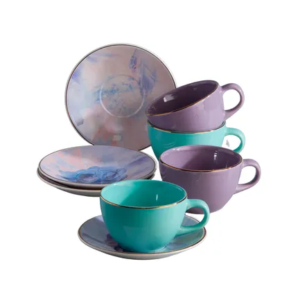 Set de Café / Té Loreta 4 puestos 8 piezas