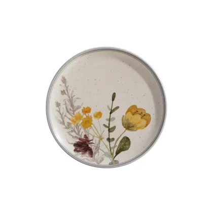 Plato Postre 22cm Anastasia Amarillo