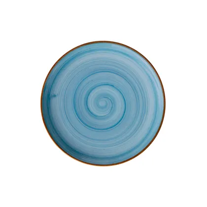 Plato Pando Coupé 23.6cm Artisan Azul