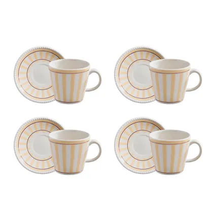 Set de Café / Té Lia 4 puestos 8 piezas