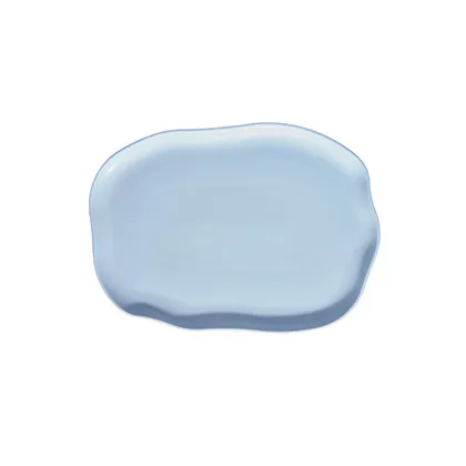 Bandeja Irregular Azul 36.1x25.6cm