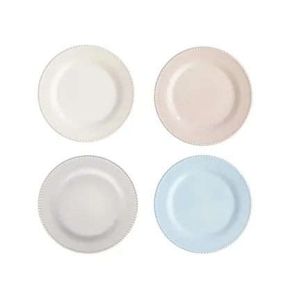 Set 4 Platos Pandos Perla Surtido 24.3cm