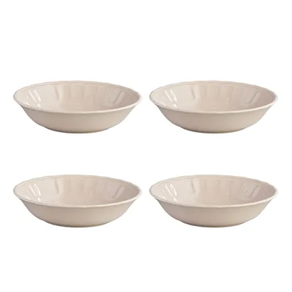 Set 4 Platos Hondos Caribe Arena 715.9ml