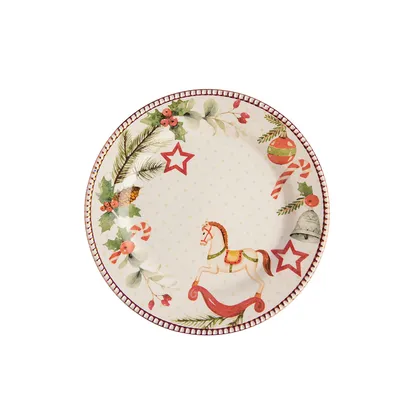 Plato Pando Dulce Navidad 27.4cm