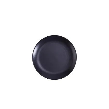 Plato Postre Ébano Negro 20.4cm