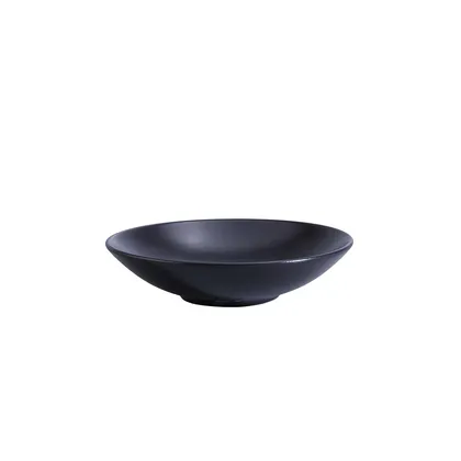 Plato Hondo Ébano Negro 700ml
