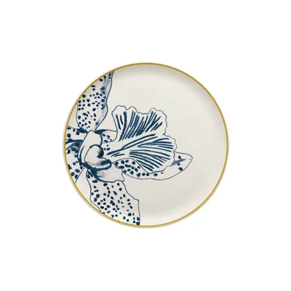 Plato postre 21cm Cattleya