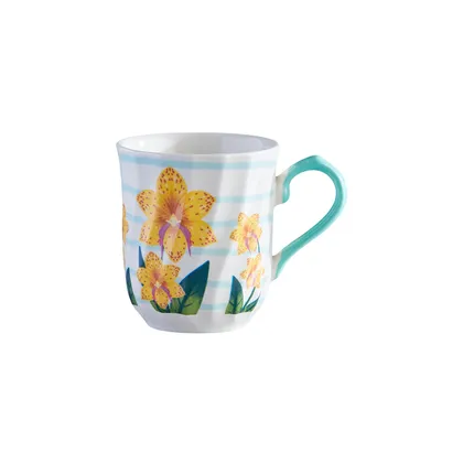 Mug Florencia Orquidea Amarilla 290.6ml
