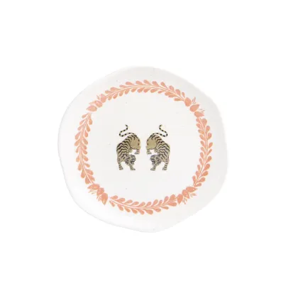 Plato Postre 19.8cm Tigres Corona x Malai