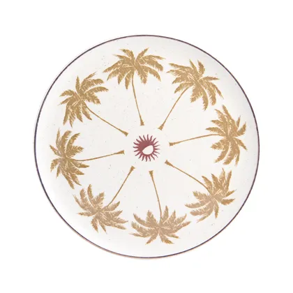 Plato Pando 27.7cm Blanco Corona x Malai