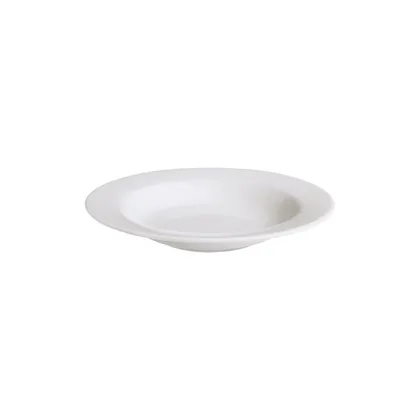 Plato Hondo Ala 340ml Actualite Blanco