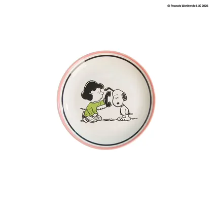 Plato Postre Snoopy Lucy 20.4cm