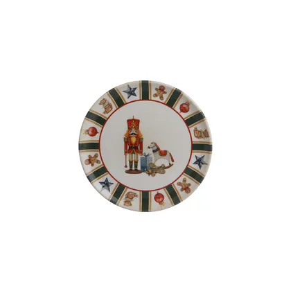 Plato Postre Toys Holidays 21.4cm
