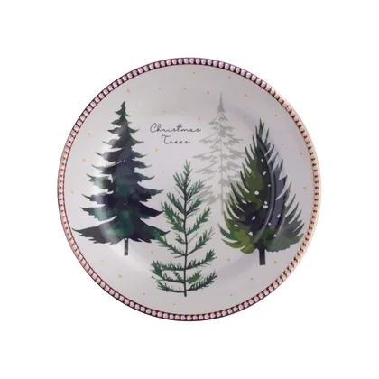 Plato Pando 27.6cm Christmas Trees