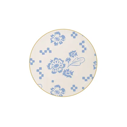 Plato Postre Josefina Hortensia 21.4cm