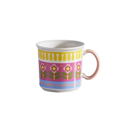 Mug Jumbo Gardenia Rosa 443ml