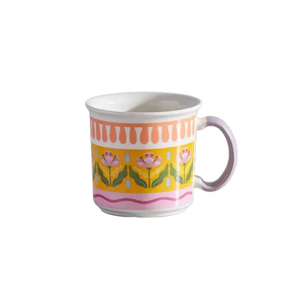 Mug Jumbo Gardenia Clavel 443ml