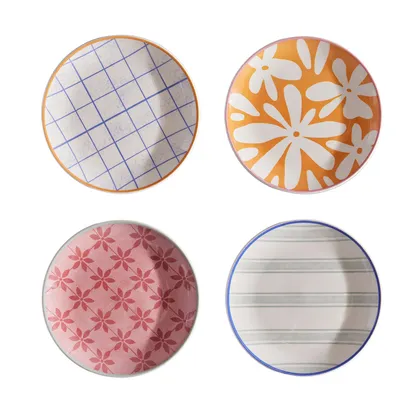 Set 4 Platos Postre Matilda 20.4cm
