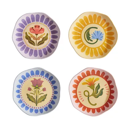 Set 4 Platos Postre Oriana 19.8cm