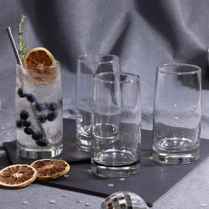 Vaso Toledo Aniversario Bebidas Canastilla x 4 Unidades