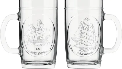 Vaso Cervecero Velero 15 Oz - Caja x 32 Unidades