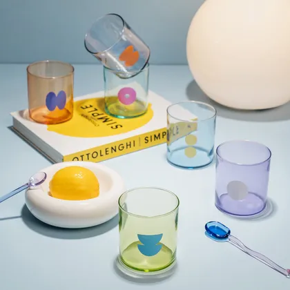 Set Vaso Rio Rocks Bubble TOY x 6 Unidades