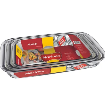 Refractarias Marinex Rectangular x 3 Unidades