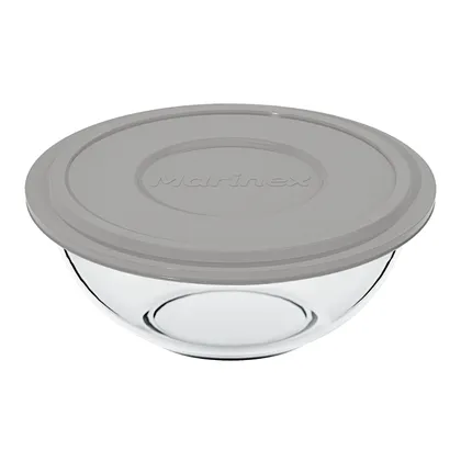 Contenedor Marinex Redondo Con Tapa 500 ml x 1 Unidad
