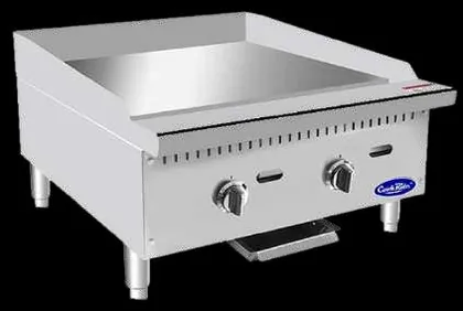 Plancha de Sobreponer a Gas 2 Quemadores