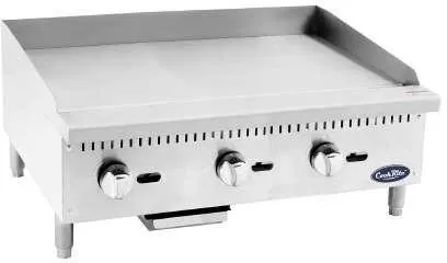 Plancha de Sobreponer a Gas 3 Quemadores