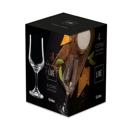Set Live Copa Cervecera Bolonia x 4 Unidades