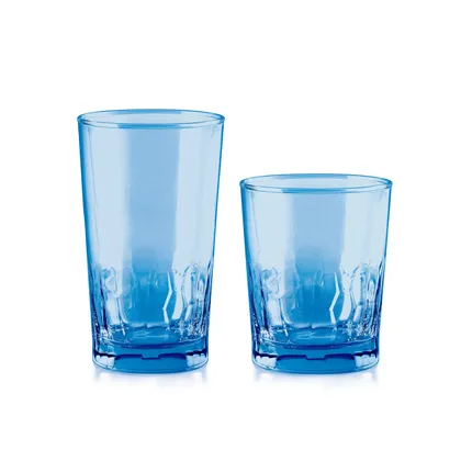 Set Vasos Tierra Azul x 8 Unidades