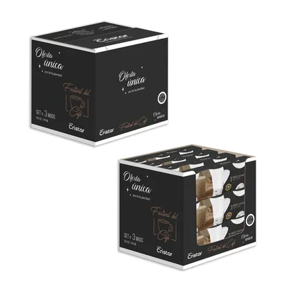 Mug Pergamino Caja x 36 Unidades