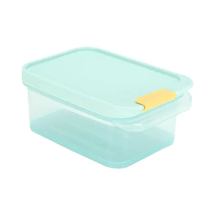 Recipiente Rectangular Para Congelación Freezer Fit 450Ml Azul
