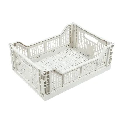 Canasta plegable de 15L Beige