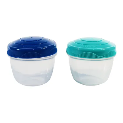 Set x2 Recipientes Redondos 150Ml Surtido