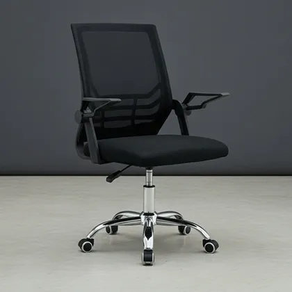 Silla de Escritorio Legacy, Negro, ergonómica con reposabrazos