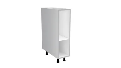 Alacena Turner, Blanco Perla, Con Amplios Entrepaños