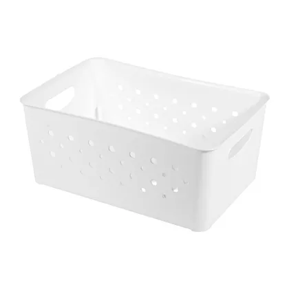 Caja Decorativa Circulos 3,3L Blanco
