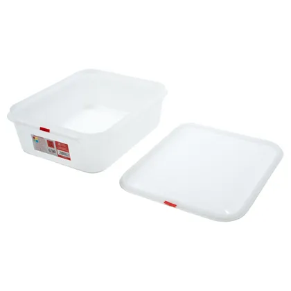 Recipiente Rectangular Gastronorm 6,8L Blanco