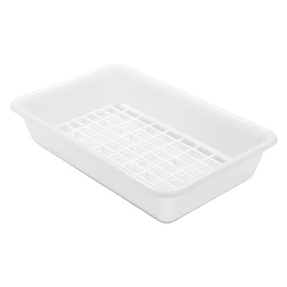 Bandeja Para Descongelar Con Rejilla 2,5L Blanco